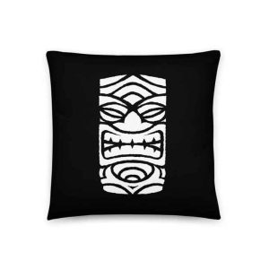 Squeaky Tiki Double-Sided Pillow