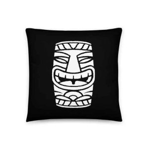 Laughing Tiki Double-Sided Pillow