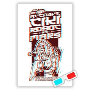 Tiki Robot 3D Movie Poster