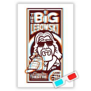 Big Lebowski 3D Poster
