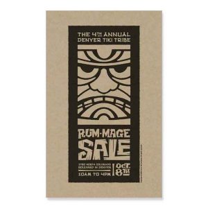 2022 Tiki Rummage Sale Poster
