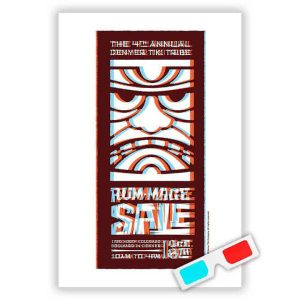 2022 Tiki Rummage Sale 3D Poster