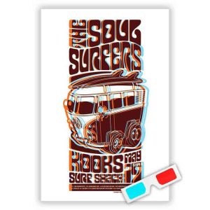 Soul Surfers 3D Poster