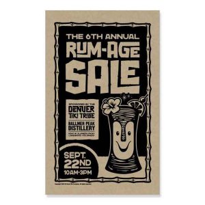 2024 Tiki Rummage Sale Poster