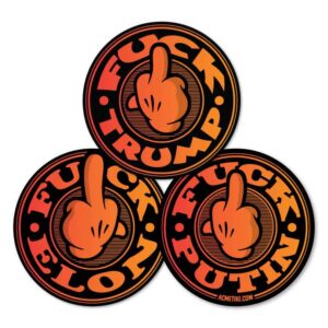 Fuck 'Em All Sticker Set