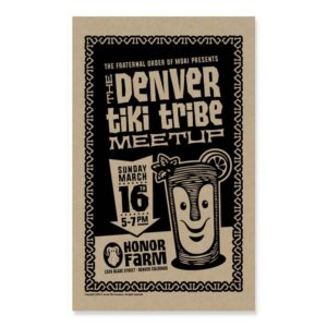 Tiki Tribe Meetup Poster